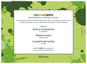 PLÁSTICA 2ºEP EMOCIONARTE EDUCACION PLASTICA, CREATIVIDAD Y EMOCIONES 2 PRIMARIA