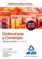 ORDENANZAS Y CONSERJES DE CORPORACIONES LOCALES. TEST DEL TEMARIO GENERAL Y SUPU