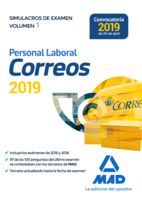 PERSONAL LABORAL (2019) CORREOS Y TELÉGRAFOS. SIMULACROS DE EXAMEN VOLUMEN 1