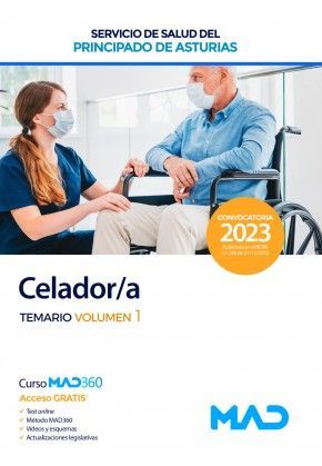 CELADOR/A (TEMARIO VOL.1) SESPA (2023) (MAD)