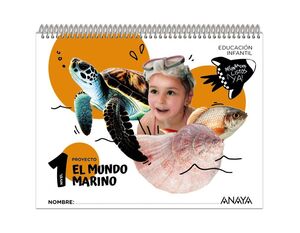 MUNDO MARINO 3 AÑOS  NIVEL 1 ANAYA 2026