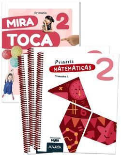 MATEMÁTICAS 2ºEP MIRA, TOCA, SIENTE... ANAYA 2026 MIRA