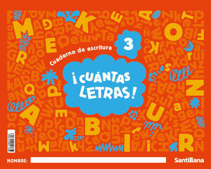 NIVEL 3 CUANTAS LETRAS  2025 SANTILLANA