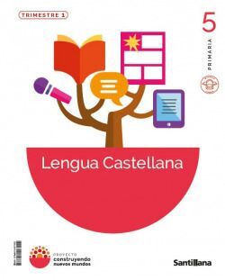 LENGUA 5ºEP MOCHILA LIGERA  NUEVOS MUNDOS 26 SANTILLANA