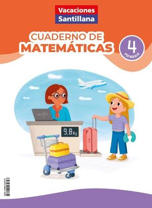 CUADERNO VACACIONES MATEMÁTICAS 4ºEP ED26