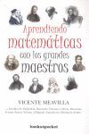 APRENDIENDO MATEMÁTICAS CON LOS GRANDES MAESTROS