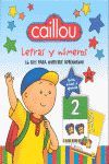 CAILLOU. LETRAS Y NÚMEROS
