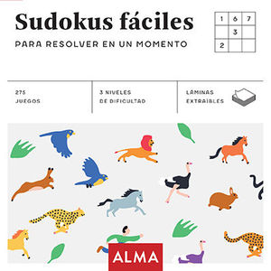 SUDOKUS FÁCILES PARA RESOLVER EN UN MOMENTO