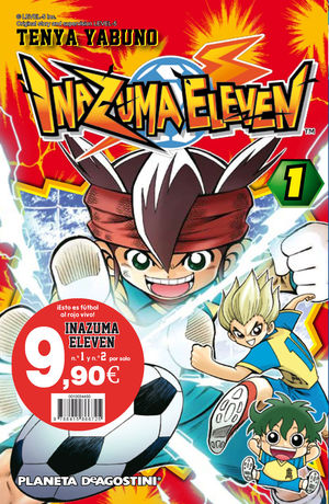 INAZUMA ELEVEN PACK Nº 01+ Nº02