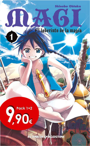 PACK MAGI EL LABERINTO DE LA MAGIA Nº 01+Nº 02