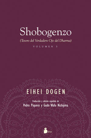 SHOBOGENZO VOLUMEN 3