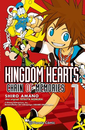 KINGDOM HEARTS CHAIN OF MEMORIES Nº 01/02 (NUEVA EDICIÓN)