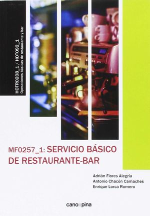 MF0257 SERVICIO BÁSICO DE RESTAURANTE-BAR