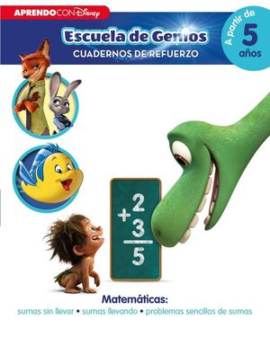 MATEMÁTICAS: SUMAS SIN LLEVAR · SUMAS LLEVANDO · PROBLEMAS SENCILLOS DE SUMAS (D