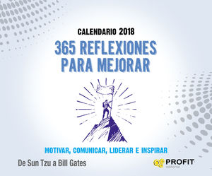 CALENDARIO 2018. 365 REFLEXIONES PARA MEJORAR