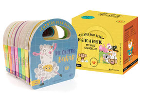 CUENTOS PARA BEBÉS - LOTE DE CUENTOS PASITO A PASITO ME HAGO GRANDECITO