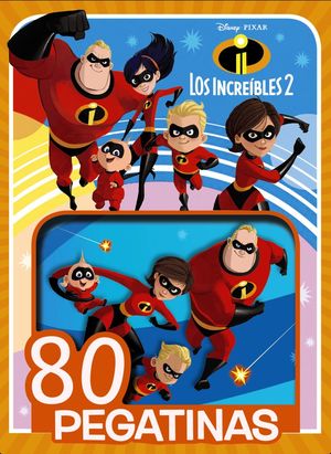 LOS INCREÍBLES 2. 80 PEGATINAS DISNEY