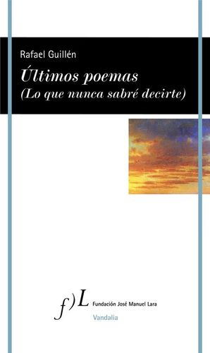 ÚLTIMOS POEMAS