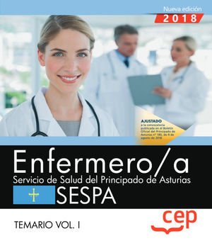 ENFERMERO/A DEL SERVICIO DE SALUD DEL PRINCIPADO DE ASTURIAS. SESPA. TEMARIO VOL