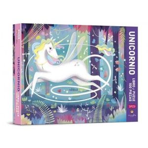 UNICORNIO.100 PIEZAS. CON PUZZLE. EDIC. ILUSTRADO (ESPAÑOL)