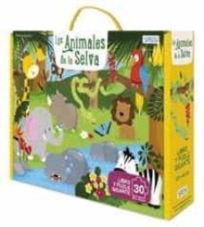 LOS ANIMALES DE LA SELVA. 30 PIEZAS. CON PUZZLE EDIC. ILUSTRADO (ESPAÑOL)