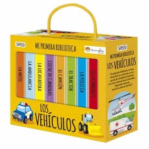 LOS VEHICULOS. MI PRIMERA BIBLIOTECA. EDIC. ILUSTRADO (ESPAÑOL)