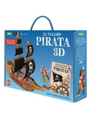 EL VELERO PIRATA 3D. 3D CARTON. CON MAQUETA. EDIC. ILUSTRADO (ESPAÑOL)