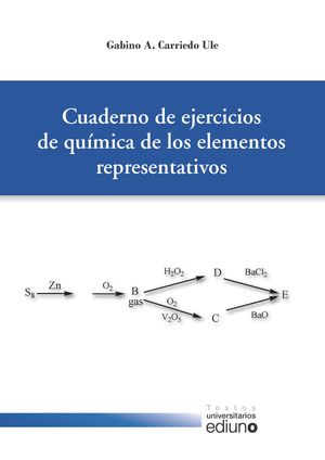 CUADERNO DE EJERCICIOS DE QUÍMICA DE LOS ELEMENTOS REPRESENTATIVOS