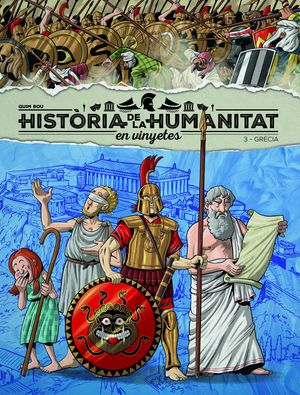 GRECIA. HISTORIA DE LA HUMANIDAD EN VIÑETAS