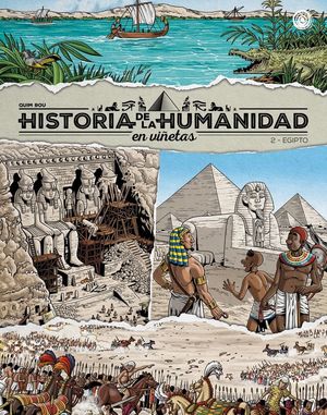 EGIPTO. HISTORIA DE LA HUMANIDAD EN VIÑETAS