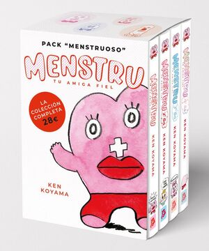 PACK MENSTRUOSO: MENSTRU, TU AMIGA FIEL, VOL.1-4