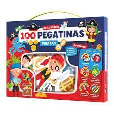 MALETIN 100 PEGATINAS PIRATAS