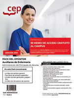 PACK OPOSITOR AUXILIAR ENFERMERIA ADMINISTRACION ASTURIAS