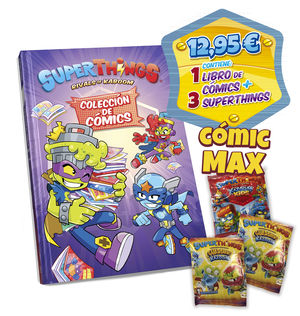 LIBRO COLECCIONISTA CÓMICS SUPERTHINGS - KK Y GK SERIES - VERSIÓN MAX