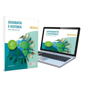 GEOGRAFÍA E HISTORIA 4º - LIBRO DE TEXTO EN FORMATO FÍSICO DE DIVERSIFICACIÓN CU