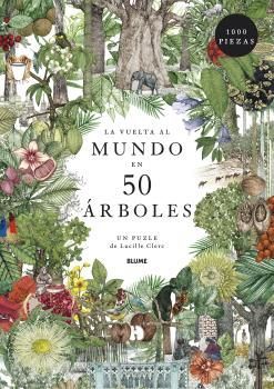 PUZZLE VUELTA AL MUNDO EN 50 ARBOLES