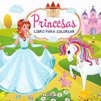 PRINCESAS-DIBUJA COLOREA RECORTA Y PEGA