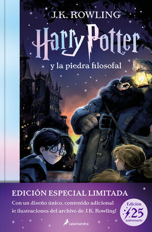 ED. 25 ANIVERSARIO HARRY POTTER Y LA PIEDRA FILOSOFAL