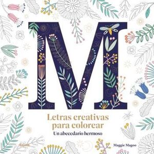 LETRAS CREATIVAS PARA COLOREAR - BLUME