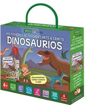 DINOSAURIOS, MIS PRIMERAS ACTIVIDADES ARTS & CRAFTS