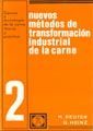 NUEVOS MÉTODOS DE TRANSFORMACIÓN INDUSTRIAL DE LA CARNE