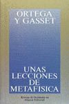 UNAS LECCIONES DE METAFÍSICA