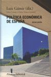 POLÍTICA ECONÓMICA DE ESPAÑA