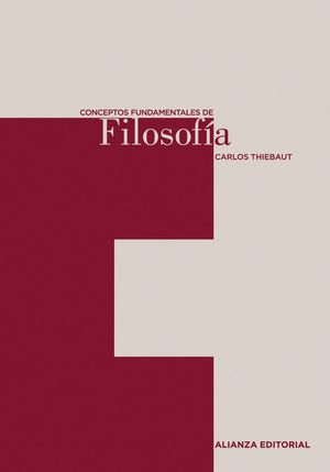 CONCEPTOS FUNDAMENTALES DE FILOSOFÍA