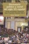 DICCIONARIO POLÍTICO Y SOCIAL DEL SIGLO XX ESPAÑOL