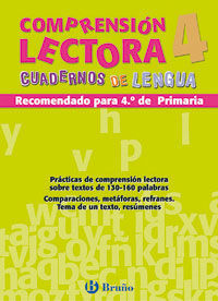 COMPRENSIÓN LECTORA 4 CUADERNOS LENGUA PRIMARIA