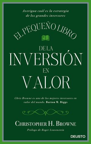 EL PEQUEÑO LIBRO DE LA INVERSIÓN EN VALOR