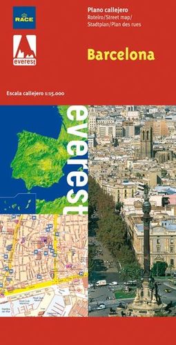 BARCELONA. PLANO CALLEJERO