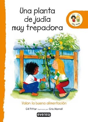 UNA PLANTA DE JUDÍA MUY TREPADORA