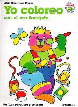 YO COLOREO CON EL OSO SACRIPÁN